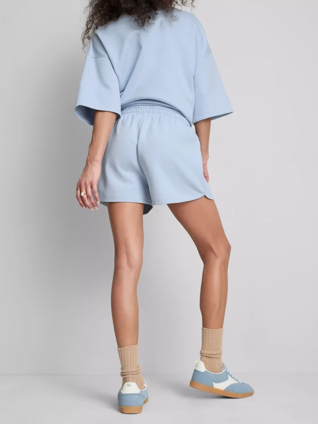 Bomullsrika, avslappnade NYC-shorts