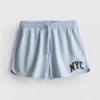 Bomullsrika, avslappnade NYC-shorts