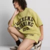 Bomullsrika löparklubbshorts