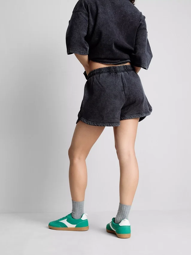 Bomullsrika löparklubbshorts