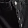 Bootcut-jeans i bomull med medelhög midja