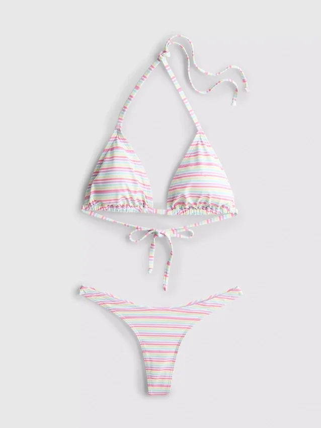 Brasiliansk triangelbikini-set