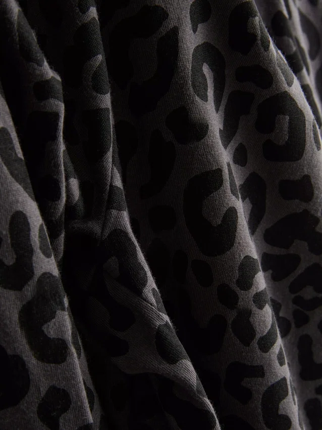 Bratz-pyjamasar i bomull med leopardmönster
