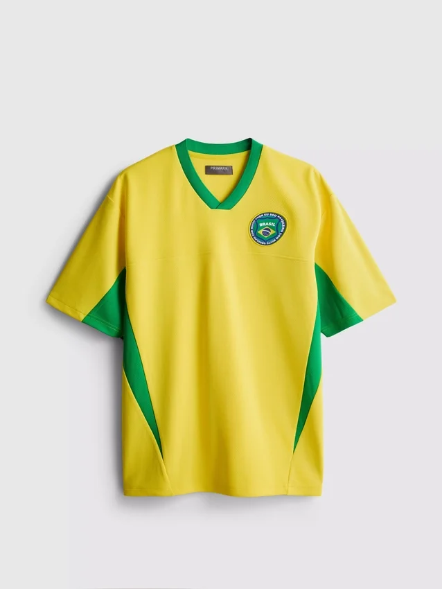 Brazil kortärmad mesh-T-shirt
