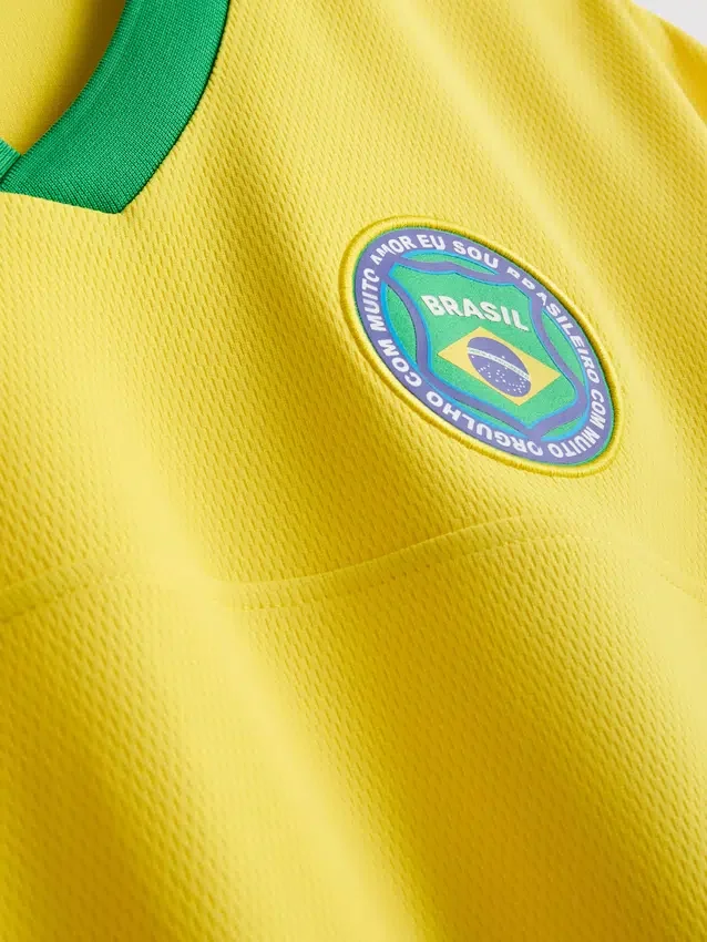 Brazil kortärmad mesh-T-shirt