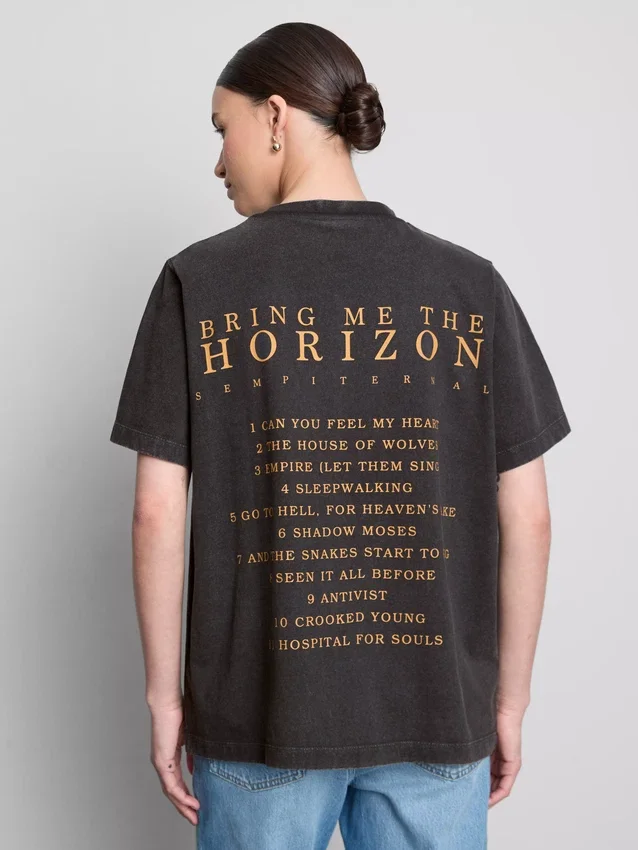 Bring me the horizon-T-shirt med tryck