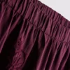 Broderade shorts i bomull med hög midja