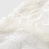 Brudstring med broderade paljetter