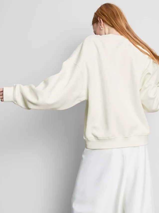 Brudtröja med broderade paljetter