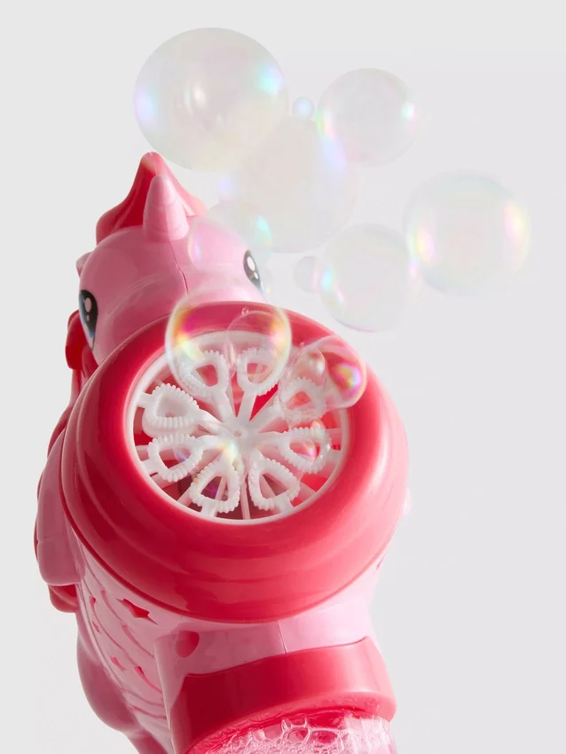 Bubbelpistol i form av en enhörning