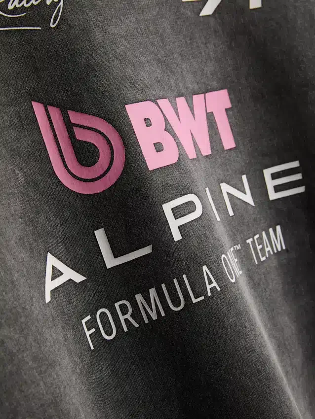 Bwt Alpine Formula One Team-tröja med tryck