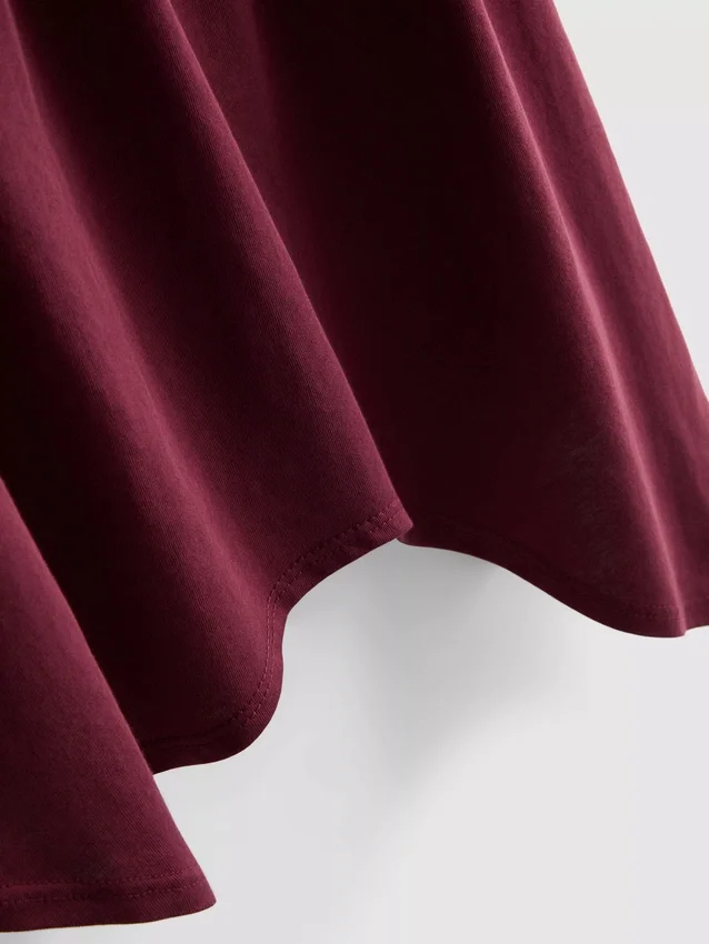 Cami-top i bomull med hanky-kant