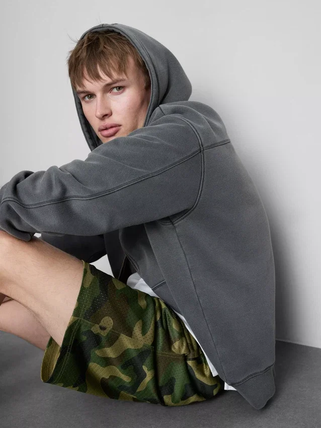 Camo-shorts i nät