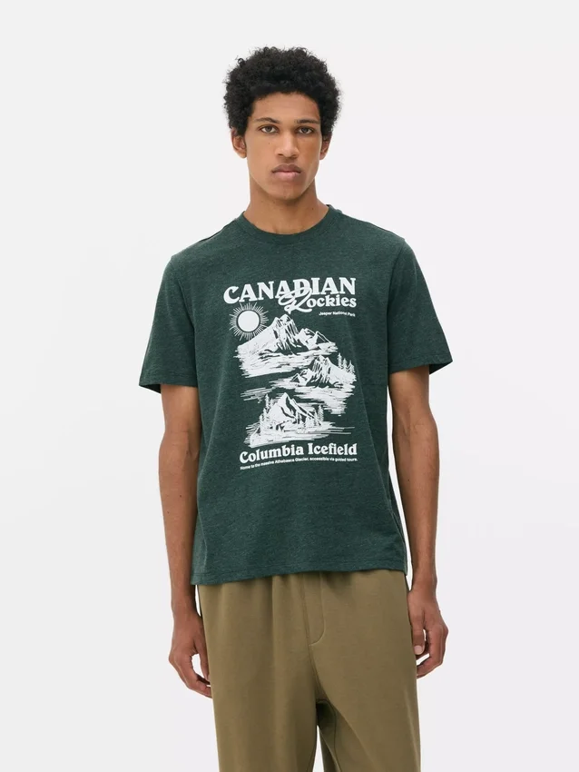 Canadian Rockies kortärmad T-shirt
