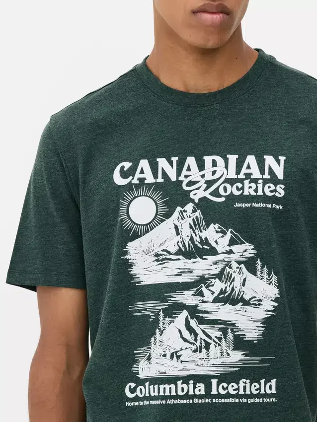Canadian Rockies kortärmad T-shirt