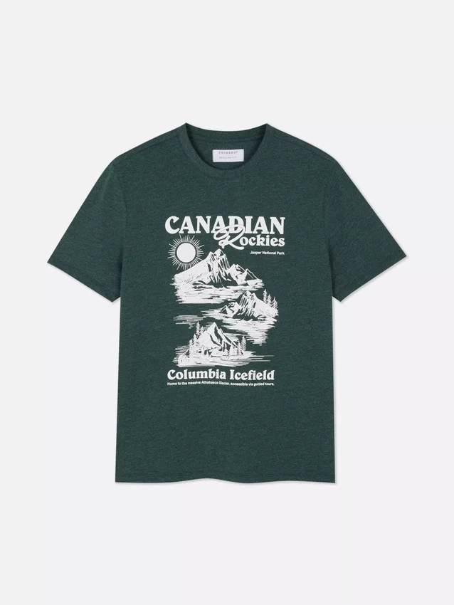 Canadian Rockies kortärmad T-shirt