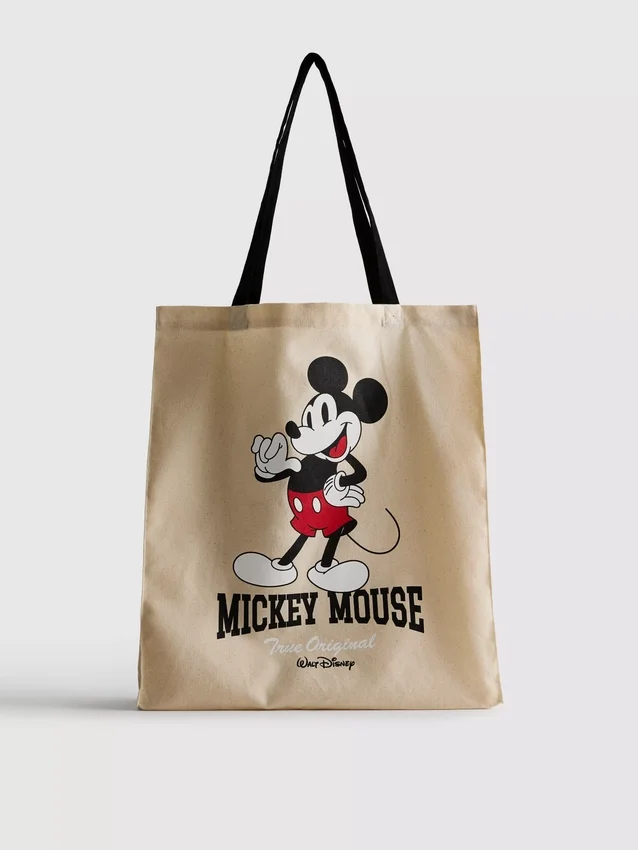 Canvasväska med Mickey och vännerna från Disney