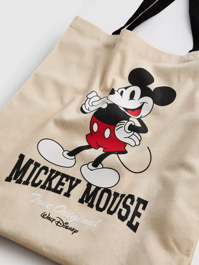Canvasväska med Mickey och vännerna från Disney