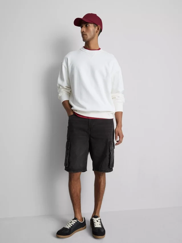 Cargoshorts i denim