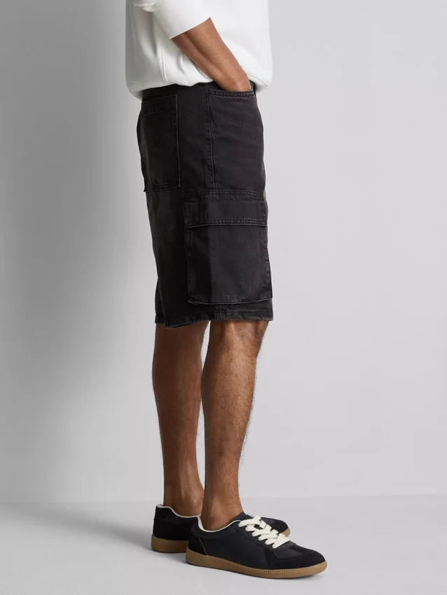 Cargoshorts i denim