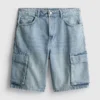 Cargoshorts i denim