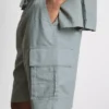 Cargoshorts i linneblandning