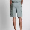 Cargoshorts i linneblandning