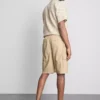 Cargoshorts i linneblandning