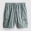 Cargoshorts i linneblandning
