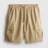 Cargoshorts i linneblandning