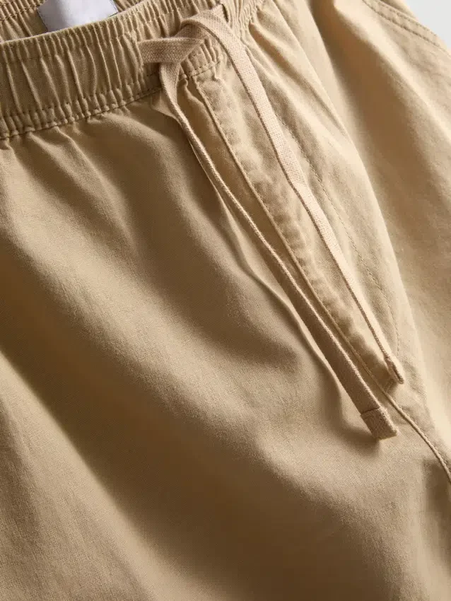 Cargoshorts i linneblandning