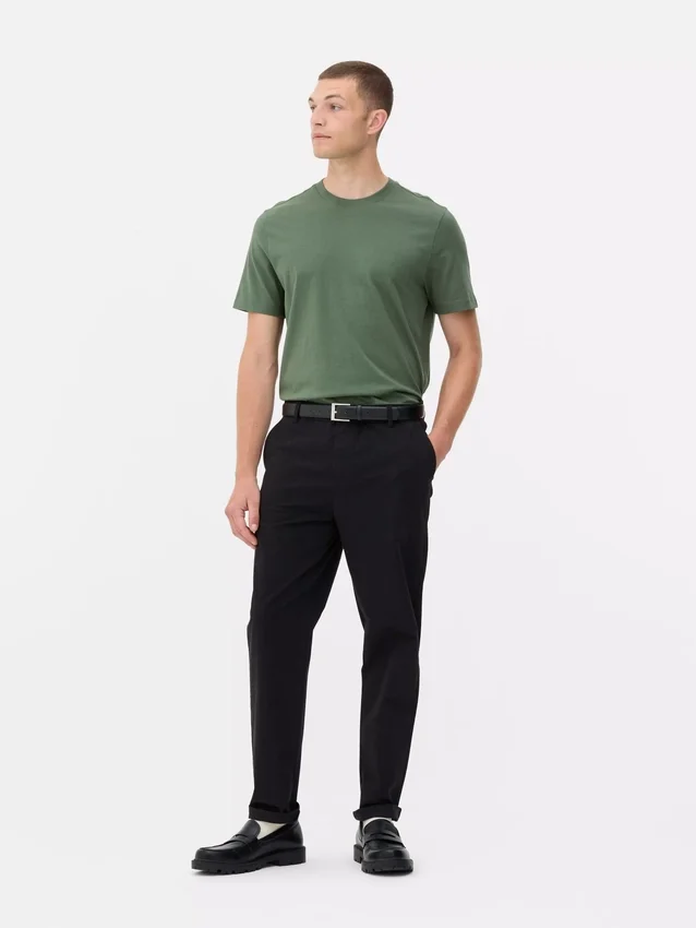 Chinos med smal passform