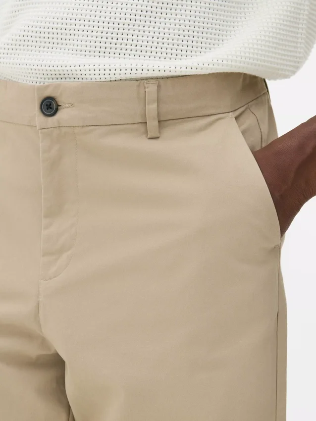 Chinos med smal passform