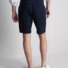 Chinoshorts med hög bomullsandel
