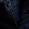 Chinoshorts med hög bomullsandel