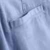 Chinoshorts med hög bomullsandel