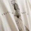 Christina Aguilera bomullströja med musikmotiv