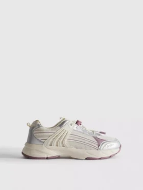 Chunky sneakers med spänne
