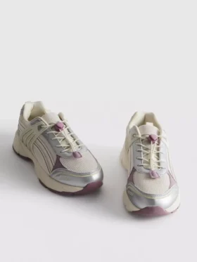 Chunky sneakers med spänne