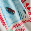 Coca-Cola-skjorta med korta ärmar