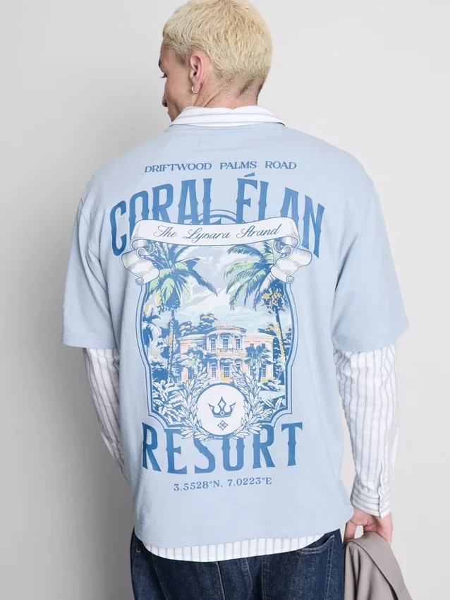 Coral Resort kortärmad T-shirt