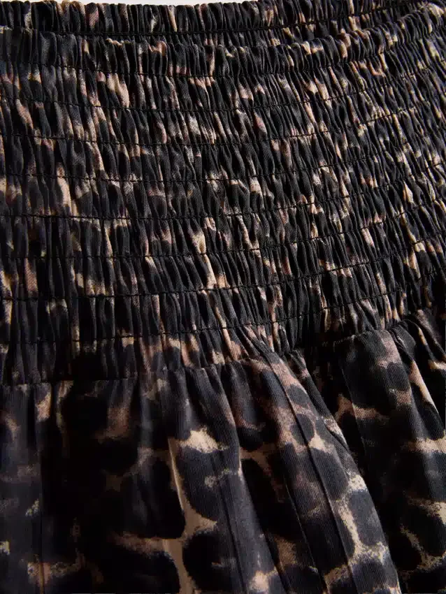 Crinkle mini rara-kjol