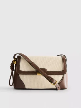 Crossbody-väska i konstläder