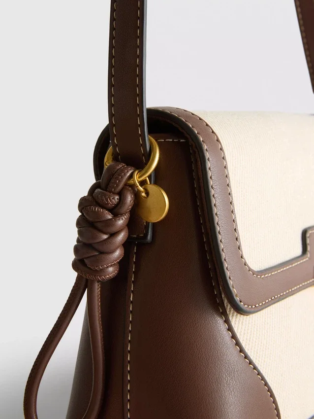 Crossbody-väska i konstläder