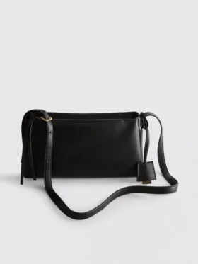 Crossbody-väska med dubbla veck