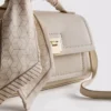 Crossbody-väska med scarf-detalj