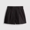 Cruise-shorts med hög midja och struktur