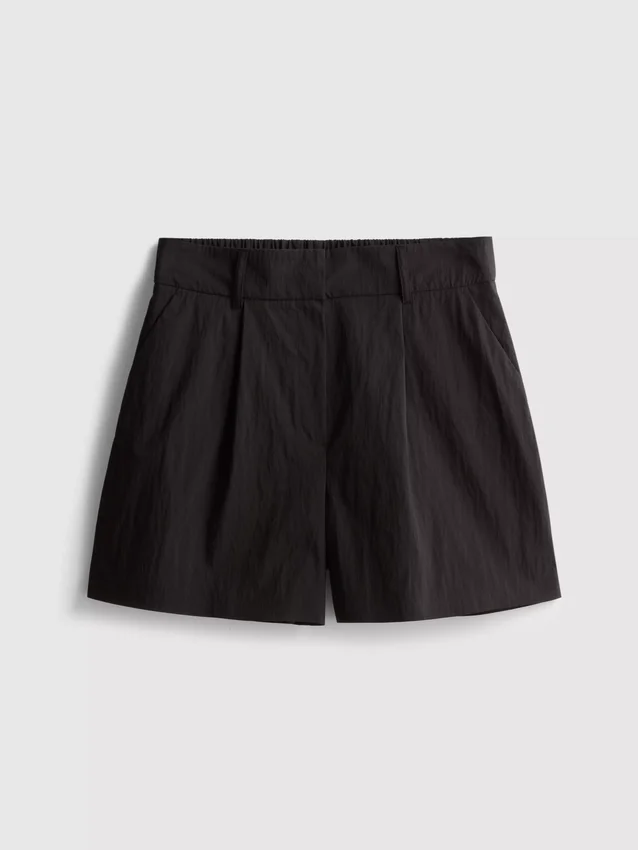Cruise-shorts med hög midja och struktur