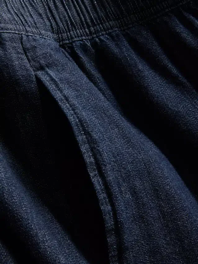 Culottejeans med vida ben