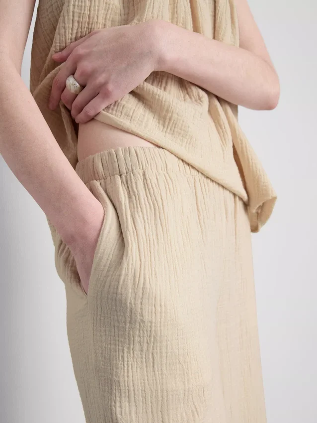 Culottes i ren bomull